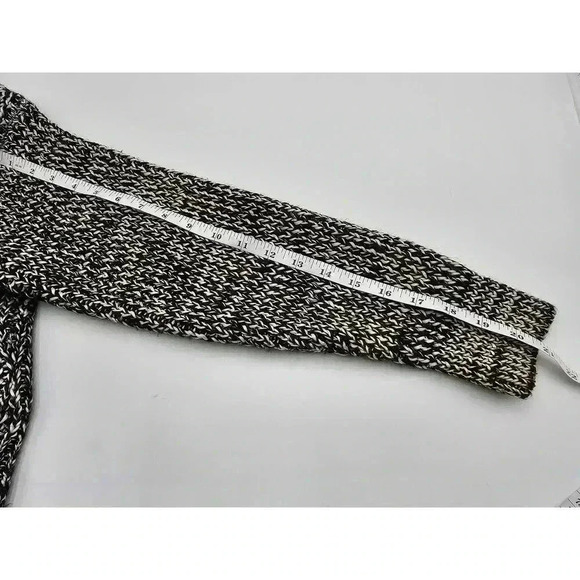 H&M Women's Size S Black and White Oversized Cropped Sweater - Picture 5 of 6